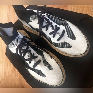 Alexander Wang Dakota Stretch-Knit Espadrille Sneakers